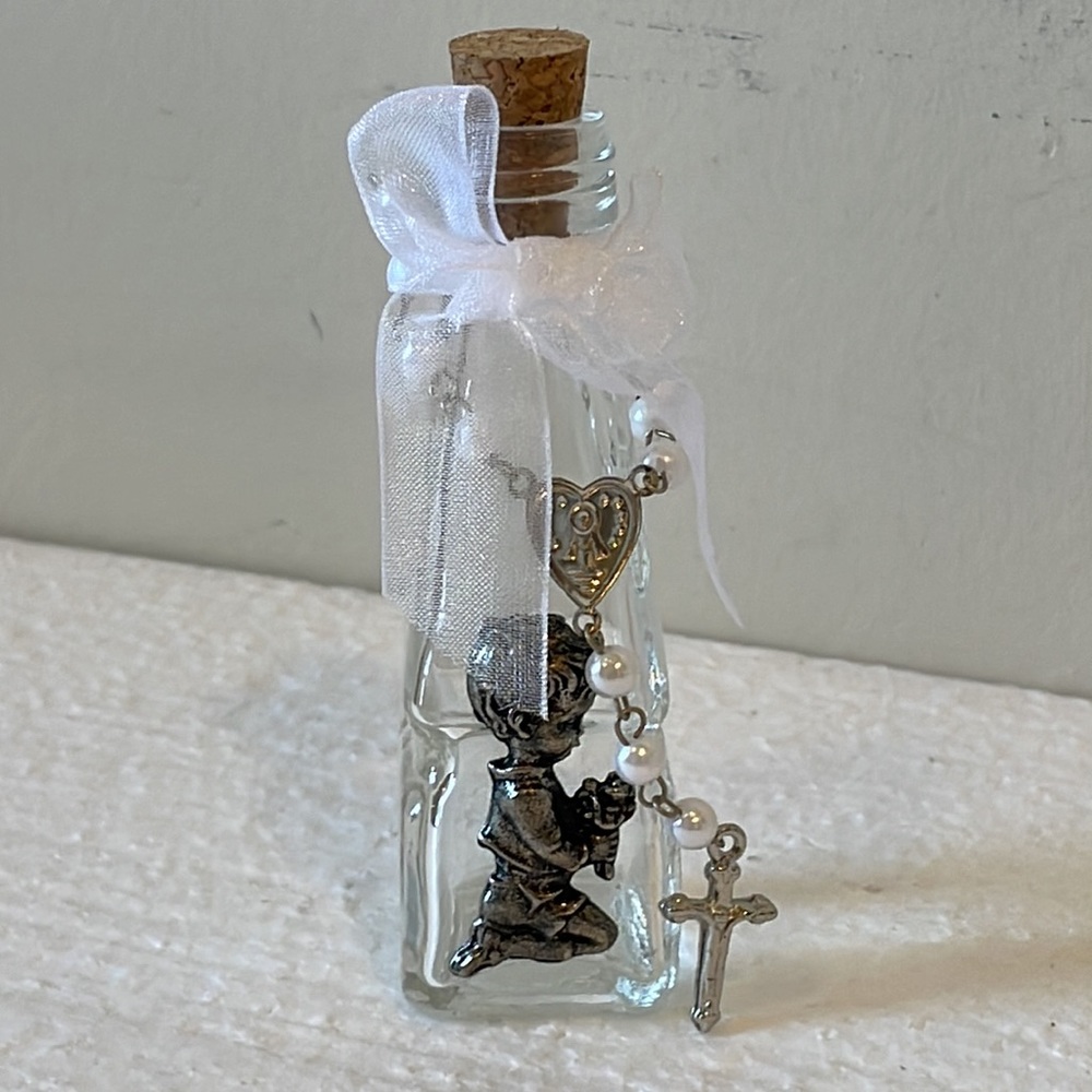 My First Holy Comunnion. Holy Water Bottle for boys ( 12 pieces)
